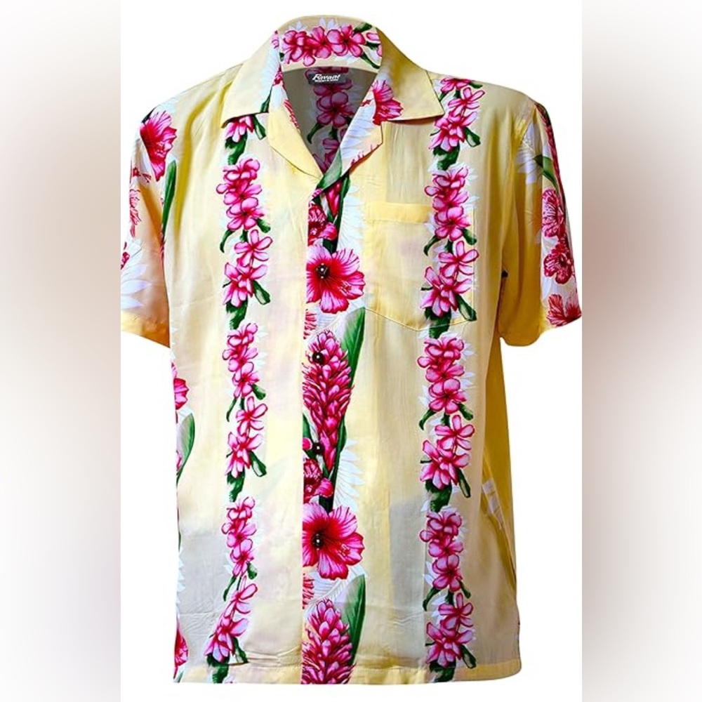 Floral Short Sleeve Button Down Size Small by Favant